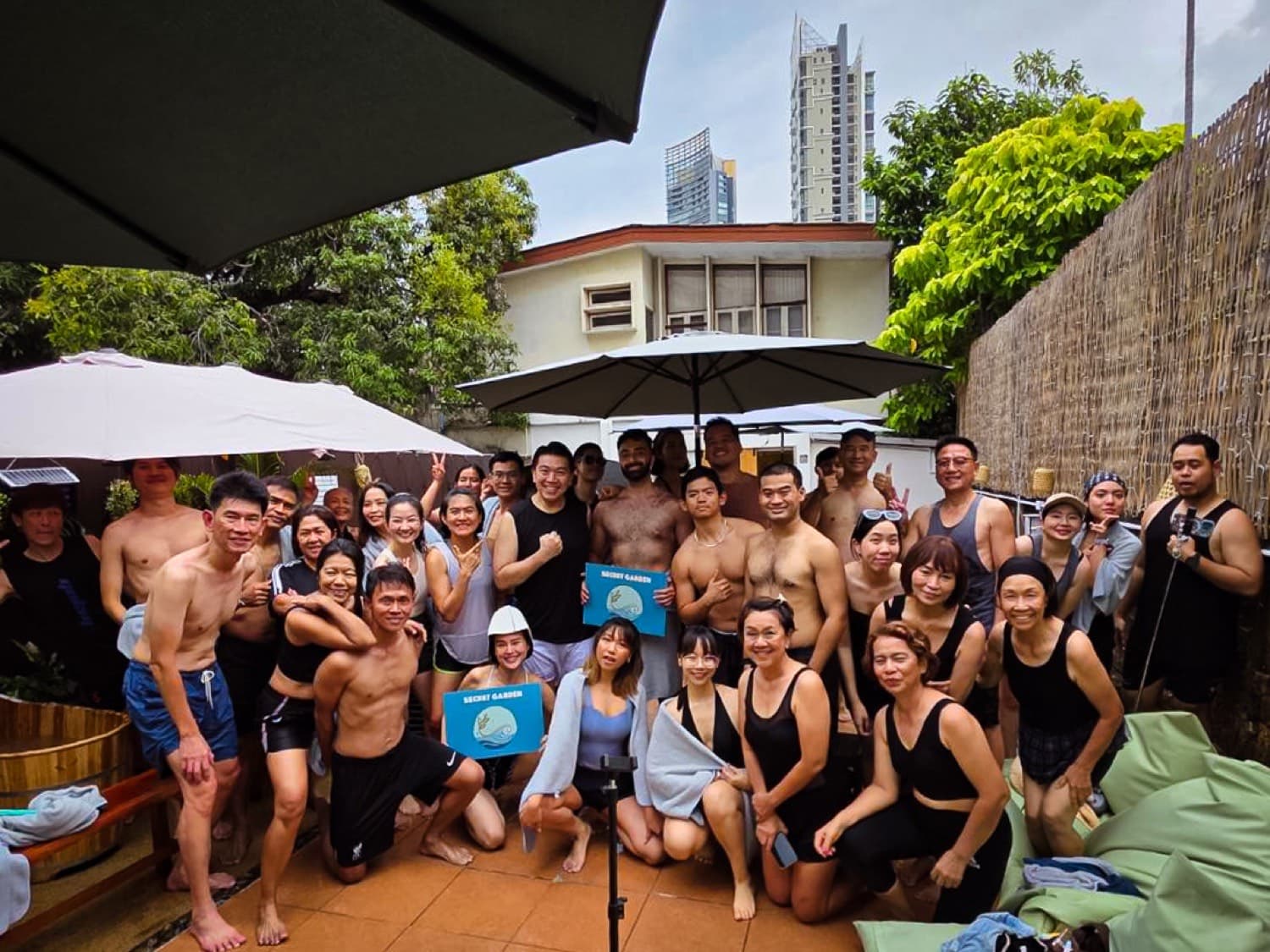 UP Wellness community gathering at Secret Garden